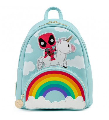 MINI SAC A DOS DEADPOOL UNICORN RAINBOW / DEADPOOL / LOUNGEFLY