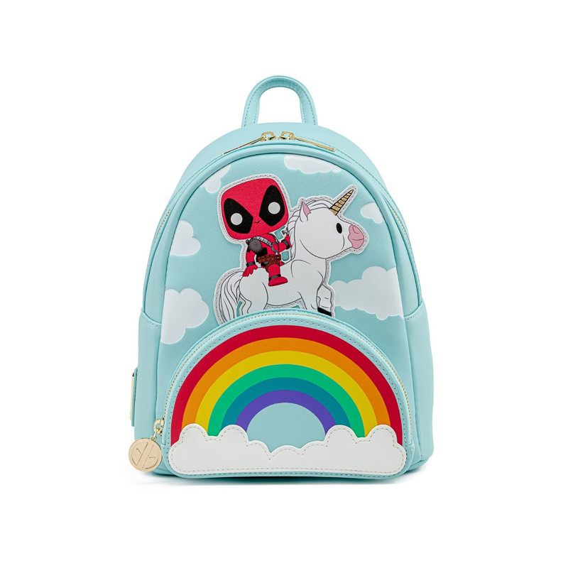 MINI SAC A DOS DEADPOOL UNICORN RAINBOW / DEADPOOL / LOUNGEFLY