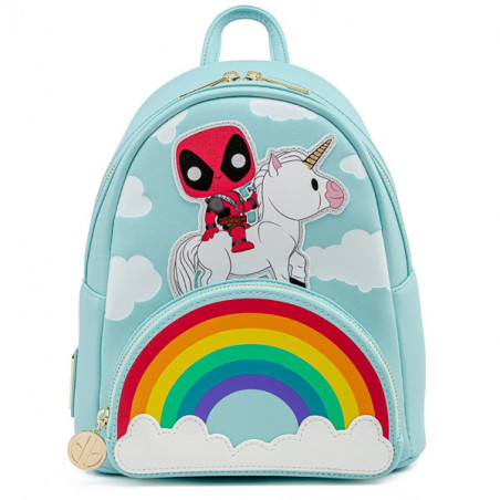 MINI SAC A DOS DEADPOOL UNICORN RAINBOW / DEADPOOL / LOUNGEFLY